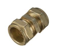 22mm Brass Compression Coupling - Bag of 5
