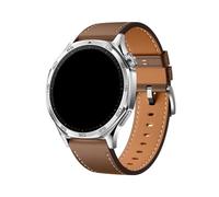 22mm business watch strap For Huawei GT5 GT4 46MM genuine leather strap For GT3 Pro 46MM Replace the watch strap(Brown,For GT4 46mm)
