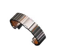22mm Button Quick Release Titanium+Silicone Band For Huawei Watch 5 4 GT6 GT5 Pro GT4 46mm Ultimate 2 Replace Bracelet(Titanium Orange,For GT5 46mm)
