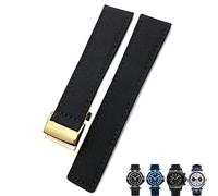 22mm Canvas Nylon Watch Strap Blue Green Watch Band For Breitling CHRONOMAT NAVITIMER SUPEROCEAN For Men Bracelet