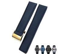 22mm Canvas Nylon Watch Strap Blue Green Watch Band For Breitling CHRONOMAT NAVITIMER SUPEROCEAN For Men Bracelet