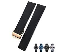 22mm Canvas Nylon Watch Strap Blue Green Watch Band For Breitling CHRONOMAT NAVITIMER SUPEROCEAN For Men Bracelet