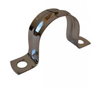 22mm Chrome Plated Copper Pipe Saddle - Pack of 2