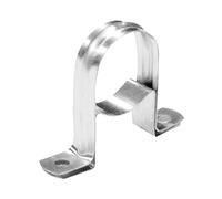 22mm Chrome Plated Copper Saddle with Spacer - Pack of 2
