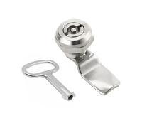 22mm Cross Lock Cylinder Distribution Cabinet Lock Panel Lock 304 Stainless Steel Cabinet Door Lock Cam Cabinet Lock MS705 1Pcs(1 Set Cross Lock)