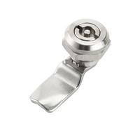 22mm Cross Lock Cylinder Distribution Cabinet Lock Panel Lock 304 Stainless Steel Cabinet Door Lock Cam Cabinet Lock MS705 1Pcs(Cross Lock Cylinder)
