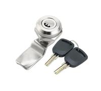22mm Distribution Cabinet Lock Panel Lock 304 Stainless Steel Crescent Lock Cylinder Cabinet Door Lock Cam Cabinet Lock MS705