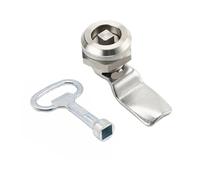 22mm Distribution Cabinet Lock Panel Lock 4-Corner Lock Cylinder Cabinet Door Lock Cam Cabinet Lock MS705 1Pcs(1 Set of 4 Angles PT)