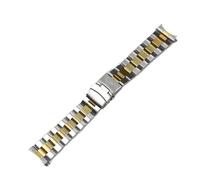 22mm Diving Steel Metal Strap Fit for Casio Duro Mdv107-1A MDV106-1A Marlin Watch Wristband Bracelet band Replacement Parts(Between gold-big)