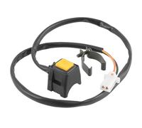 22mm Durable Dual Sport ATV Motorcycle Start Horn Kill Stop Switch Button Motorbike Control Handle Switch Replacement Parts(Square yellow)