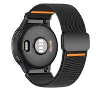 22mm Elastic Nylon Band for Garmin Venu 3 2/Vivoactive 4/Forerunner 970/965/955/265 46mm/255 46mm,Magnetic Stretchy Fabric Sport Watch Strap for Samsung Galaxy 3 45mm/Gear S3 Frontier