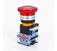 22mm Emergency Stop Button Switch LA38 - 10A Metal & Plastic Industrial Control