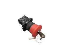 22mm Emergency Stop Mushroom Push Button Switch ZB2-BE102C Red NC XB2-ES542 Control Electrical Starter 600V/10A(XBS-ES142)