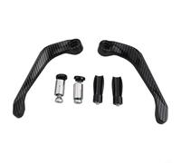 22mm Handlebar for protector Pair CNC Aluminum Black 22mm Handlebar | CNC machined aluminum, high for impact resistance, black finish, fits 22mm bars, pair included