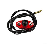 22mm Handlebar Switch for Horn Headlight Starter Button 22mm(Kg-033 Red)