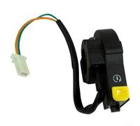 22mm Handlebar Throttle Kill Button Switch for Motorcycle, For ATV, Dirt For Bike - Black ABS General Fitment Replacement Grip Control