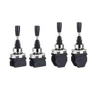 22mm Joystick Switch Maintained Momentary 4 Position 4NO Self Reset Spring Return Wobble Stick HKL-D24/HKL-D14 Switch(HKLD24 momentary)(HKL-D22 momentary)