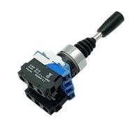 22mm Joystick Switch Momentary Monolever Cross Rocker Master Switch 2/4-Way Self-reset Self-lock 2NO 4NO(2 way Self lock)