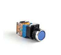 22mm LA38-11D/11DS Push Button Switch With LED Self-locking/Self-reset/Momentary 12V 1Pcs(3,Self-reset,220 V)