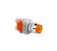 22mm LAY37-11DN/DZ with Lamp Push Button Switch Self-locking/Latching/Self-reset/Momentary NO/NC 12V 24V 36V 48V 110V 220V 380V(Y,SELF-RESET_36V)