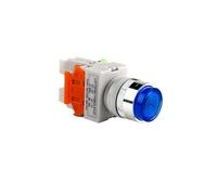 22mm LAY37-11DN/DZ with Lamp Push Button Switch Self-locking/Latching/Self-reset/Momentary NO/NC 12V 24V 36V 48V 110V 220V 380V(B,SELF-LOCKING_380V)