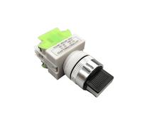 22mm LAY37-11X2/LAY37-20X3 Rotary Button Switch 2/3 Positions Self-locking/Self-reset 10A/660V 1Pcs(3D,Self-reset)