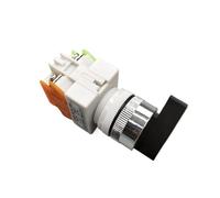 22mm LAY37-11XB2/LAY37-20X3 Handle Rotary Button Switch 2/3 Positions Self-locking 10A/660V 1Pcs(2D)