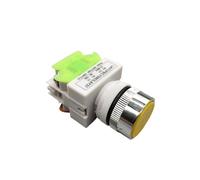 22mm LAY37 Y090 Self-locking/Self-reset Push Button Switches 1NO+1NC 10A/660VAC 1Pcs(1,Self-reset)