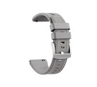 22mm Leather Silicone Wristband For Huawei Watch GT 6 6Pro 5 5Pro 4 46mm Runner2 Buds2 Ultimate 2 Band Replace Bracelet Accessories(Grey,For GT5 46mm)