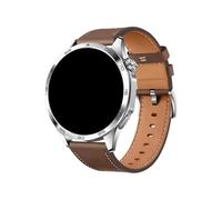 22mm Leather Strap For HUAWEI WATCH GT 6 5 4 46mm Ultimate2 Band 20mm For Garmin VivomoveLuxe/Trend/Style/Sport/HR Wristband(Light Brown,For GT6 GT5 Pro 46mm)