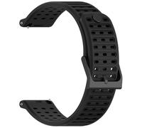 22mm Liquid Silicone Watch Strap Compatible with Suunto Vertical 2 - Black