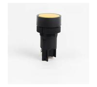 22mm Momentary Self-rest Slef-return Push Button Switch Red Green Blue Yellow Black White NO + NC XB2-EA142 XB2-EA145 XB2-EA155 IDGTTLDF(Yellow 1NO1NC)