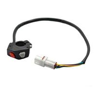 22mm Motorbike Handlebar Switch Button for Horn Kill Start Headlight - Robust ABS 12V Off-Road for atv Control