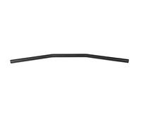 22mm Motorcycle Curved Handlebar - Black/Iron 71cm/28in iversal Fit for Most Bikes, 7/8in Size for Enhanced G and