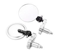 22mm Motorcycle Handle Bar End Side Rearview Mirrors For Suzuki GSF600 For Bandit GS1000 GS500 GSX1100F For Katana(Onecolor)