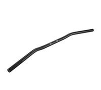 22mm Motorcycle Handlebar - Compatible with Universal Models, Matte Black Anodized Aluminum