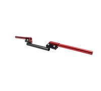 22mm Motorcycle Handlebar Split Hollow Adjustable Handlebar Universal Modification Accessories Motorcycle Handlebars(Red)