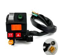 22mm Motorcycle Handlebar Switch Controller With Choke Horn Button Turn Electric Start Headlight Compatible With Standard Motorcycles