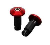 22mm Motorcycle Handlebars Grips Ends Bar Caps For Suzuki GSXR GSX-R 600 750 1000 K1 K2 K3 K4 K5 K6 K7 K8 K9 Motorcycle Bar End Plugs(RED)