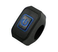 22mm Motorcycle Switches Push Button Handlebar Brake For ATVs Electronic Bike Scooters Handlebars Waterproof Mount Led Turn Signals Mount Cup Holders Housing Panel Games On/off With Led Light Momentry