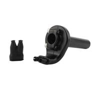 22mm Motorcycle Throttle Twist Grip Handle Compatible With Standard Handlebar Grips Double Span Wire System Compatible with Throttle Control(Black)