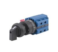 22mm Mounting Size LW26-32/3 Single Hole Three Position 32A Motor Reversing Double Power 380V Transfer Cam Switch