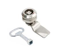 22mm MS705 Distribution Cabinet Lock Panel Lock 4-Corner Lock Cylinder Marked Cabinet Door Lock 1Pcs(1 Set of 4 Angles H)