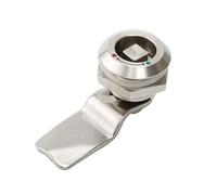 22mm MS705 Distribution Cabinet Lock Panel Lock 4-Corner Lock Cylinder Marked Cabinet Door Lock 1Pcs(4 Angle Lock core H)