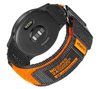 22mm Nylon Wristband Compatible with Amazfit T-Rex 3 Pro, CMF by Nothing Watch Pro 3/Pro 2, Garmin Vivoactive 4, Forerunner 265/255/255 Music, Venu 4 45mm, Forerunner 570 47mm