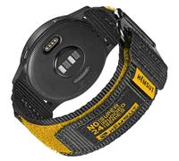 22mm Nylon Wristband Compatible with Amazfit T-Rex 3 Pro, CMF by Nothing Watch Pro 3/Pro 2, Garmin Vivoactive 4, Forerunner 265/255/255 Music, Venu 4 45mm, Forerunner 570 47mm