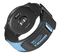 22mm Nylon Wristband Compatible with Amazfit T-Rex 3 Pro, CMF by Nothing Watch Pro 3/Pro 2, Garmin Vivoactive 4, Forerunner 265/255/255 Music, Venu 4 45mm, Forerunner 570 47mm