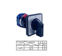 22mm OFF-ON 20A 220V Single Hole Power Supply Cut Off Stop Start Two Positions 1 Pole YMW26-20/1S LW26 LW28 IDGTTLDF