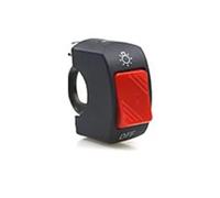 22mm ON/OFF Motorcycle Switch Push Button 12V Button Connector Handlebar Switch For Electronic Bike Motorbike Ignition Switch Button Handlebar Ignition Switch