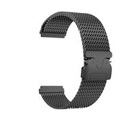 22mm Pure Titanium Milanese Strap For Huawei GT5Pro GT4 46MM Titanium Band For Watch GT5 Business Bracelet(Black)